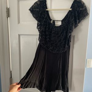 Urban outfitters black romper
